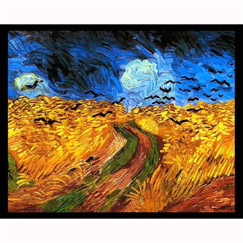 Wheatfield with Crows - Night Light Designs