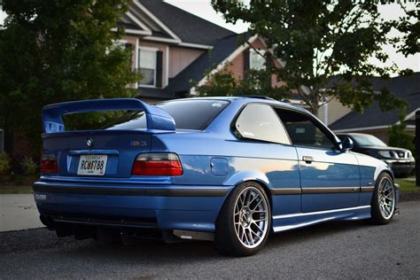 Chandler’s Estoril Blue E36 M3 With ARC-8 Wheels