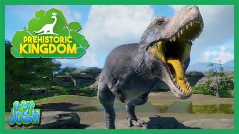 Prehistoric Kingdom Alpha |First Look & T-Rex Habitat| - YouTube