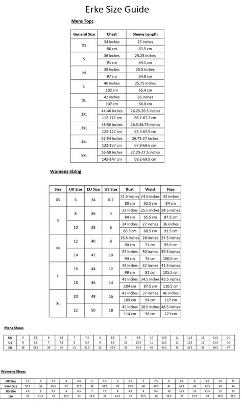 Nike Swimsuit Size Chart