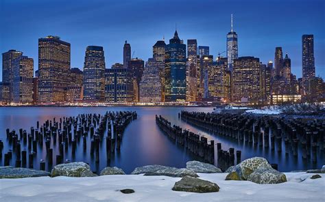 Brooklyn Bridge Winter Wallpapers - Top Free Brooklyn Bridge Winter ...