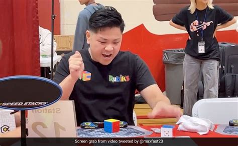 Video: US Man Solves Rubik's Cube In 3.13 Seconds, Sets World Record