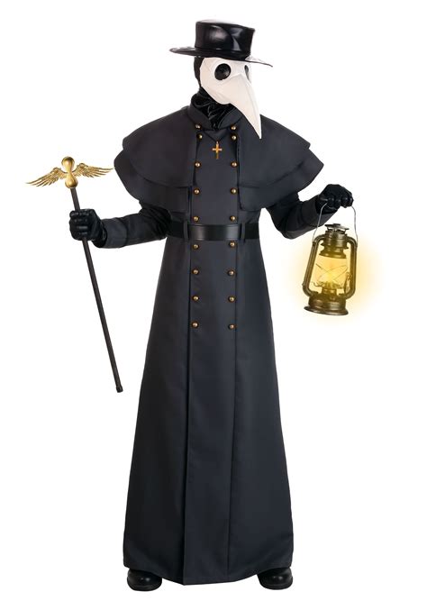 Plague Doctor Classic Adult Costume | Scary Adult Costumes