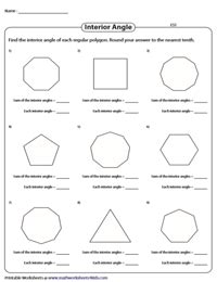 Practice Interior And Exterior Angles Of Polygons Gina Wilson - Home Alqu