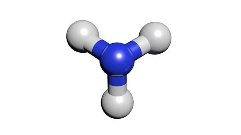 3D nh3 molecule ammonia - TurboSquid 1421782