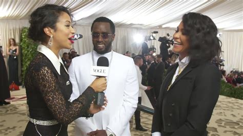 Watch Diddy and Cassie on Their Angelic Met Gala Outfits | Met Gala | Vogue