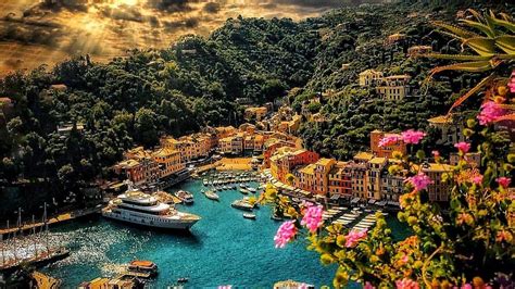 PORTOFINO - Italia - Panorama, Sunset | Panorama, Portofino, Italia