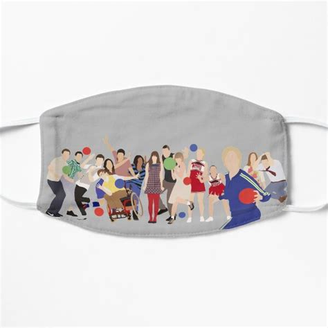 "Glee Characters" Mask for Sale by JumpingHelen | Redbubble