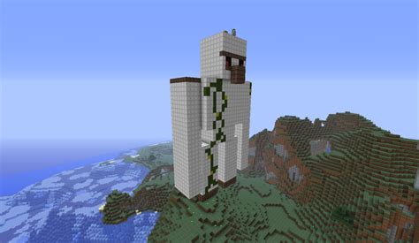 Iron Golem Statue Minecraft Project