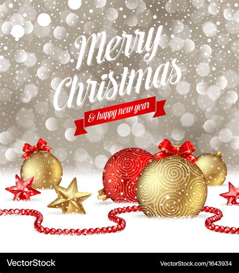 Christmas greetings Royalty Free Vector Image - VectorStock