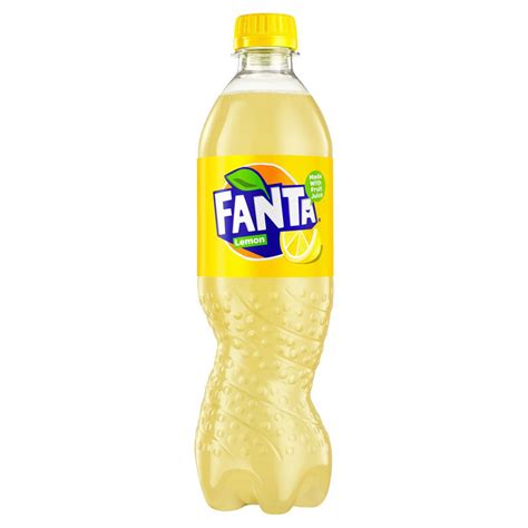 Fanta Lemon Bottles 500ml x 24 - The Candy Box