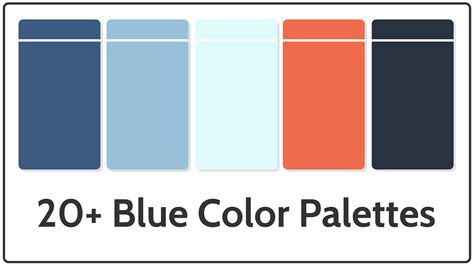 20+ Best Blue Color Palettes for 2024 - Venngage