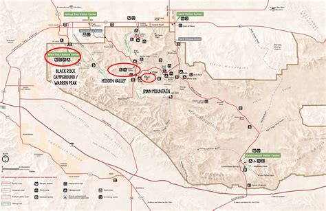 Joshua Tree Hiking Trails Map - Fall Foliage 2024