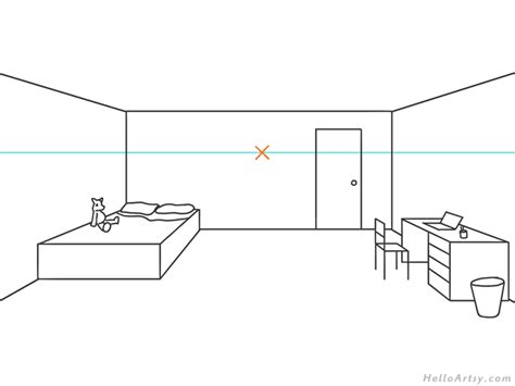 One Point Perspective Drawing: Step by Step Guide for Beginners