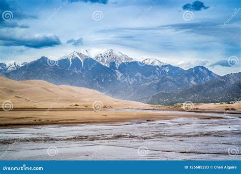 Medano Creek in Great Sand Dunes National Park and Preserve, Colorado ...