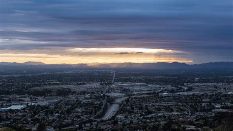 San Fernando Valley Near Los Angeles Day To Stock Footage SBV-306608607 ...