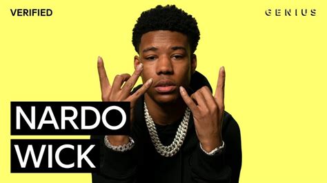 Florida's Nardo Wick breaks down the lyrics of "Who Want Smoke"