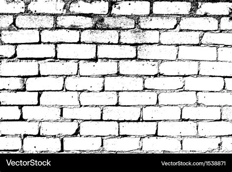 White brick wall Royalty Free Vector Image - VectorStock