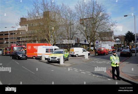 Explosion at Croydon Police Station Stock Photo - Alamy