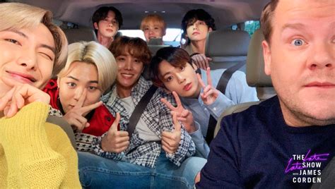 'Carpool Karaoke' Featuring BTS Is Coming Next Week