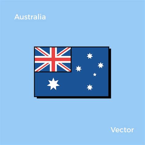 Premium Vector | Australia flag vector