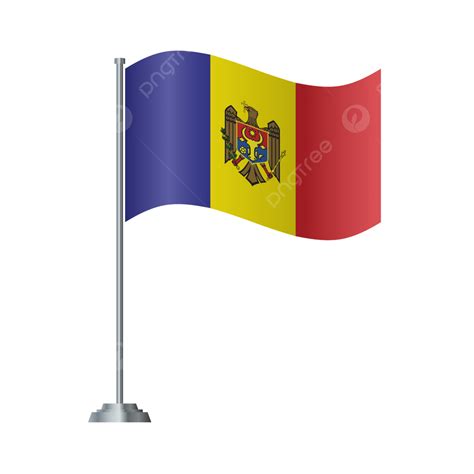 Moldova Flag, Moldova, Flag, Country PNG and Vector with Transparent ...