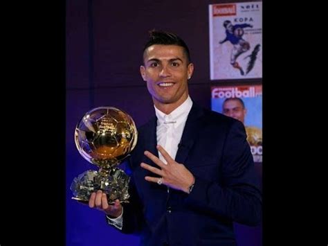 Cristiano Ronaldo winner of Ballon dOr 2016. Speech - English version ...