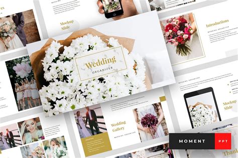 Moment - Wedding PowerPoint Template By StringLabs | TheHungryJPEG