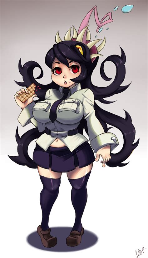 Skullgirls Filia by ButteryFingers on DeviantArt