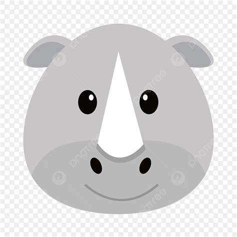 Head Rhino Vector PNG, Vector, PSD, and Clipart With Transparent ...