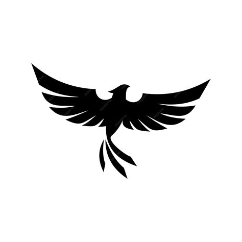 Premium Vector | Phoenix logo vector icon design