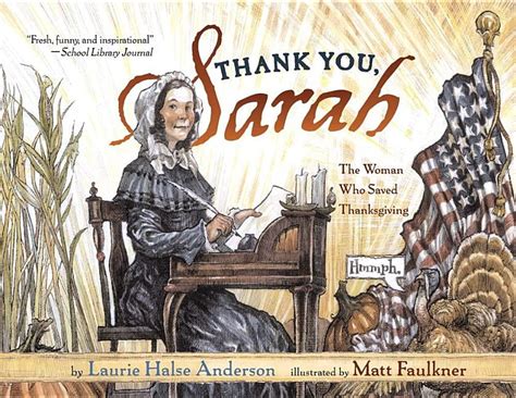 Thank You, Sarah : The Woman Who Saved Thanksgiving (Paperback ...