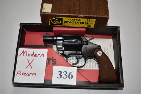 Lot - (X) Colt Cobra .38 Special Revolver