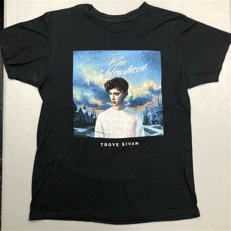 Troye Sivan Blue Neighbourhood Album Logo size M Medi… - Gem