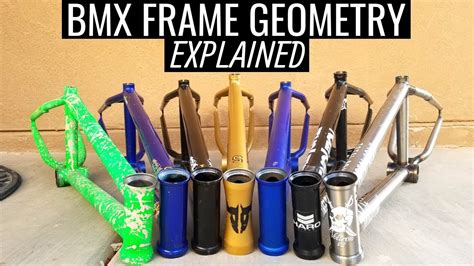 BMX FRAME GEOMETRY EXPLAINED | What Does It All Mean? - YouTube