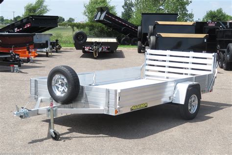 ATV - 2021 Aluma 8112 SR Aluminum ATV/Utility Trailer | TrailersUSA