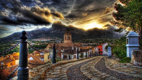 1920x1080 Resolution architecture, streets, mountains 1080P Laptop Full ...