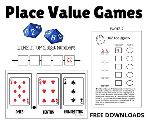 Place Value Games - Math Coach's Corner