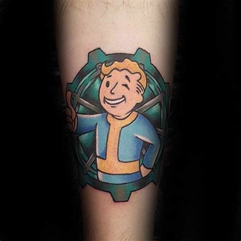 70 Fallout Tattoo Designs For Men - Video Game Ideas