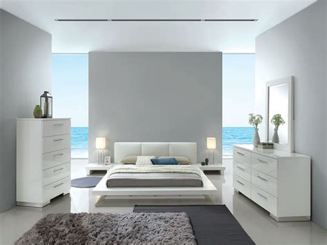 Christie White Bedroom Set | Las Vegas Furniture Store | Modern Home ...