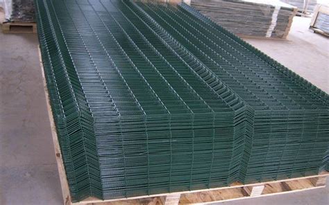 PVC Coated Welded Mesh Panels for Garden Fencing, Security Fences