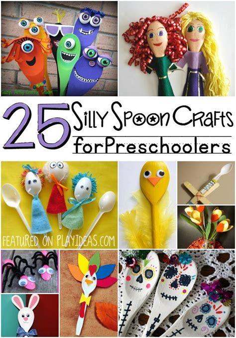 Preschool Plastic Spoon Crafts For Kids - img-loaf