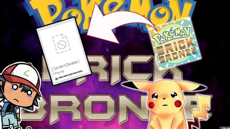 Petition · Bring Pokemon Brick Bronze Back - United Kingdom · Change.org