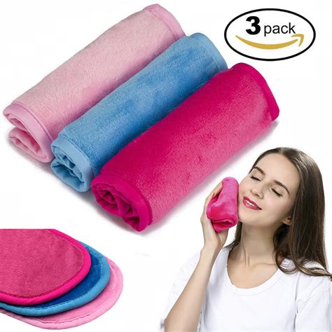 Makeup Remover Cloth 3 Pack,Natural Makeup Remove Towel – PleasingCare ...