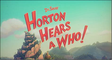 Horton Hears a Who Blu-ray - Jim Carrey Steve Carell