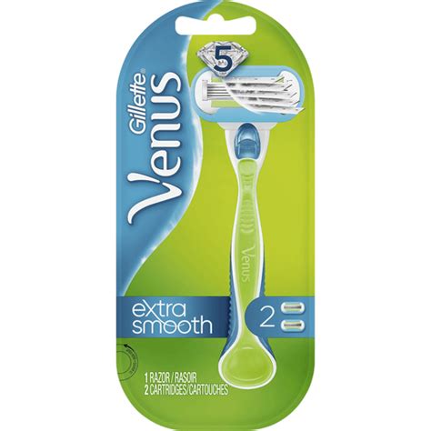 Gillette Venus Razor, Extra Smooth, 5 Deluxe Blades | Buehler's