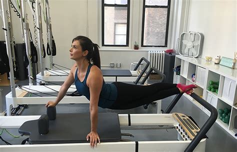 5 Pilates At-Home Exercises Borrowed from the Reformer