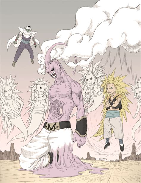 Buu vs Gotenks by osy057 on DeviantArt