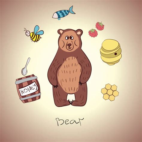 Bear Eating Berries Illustrations, Royalty-Free Vector Graphics & Clip ...