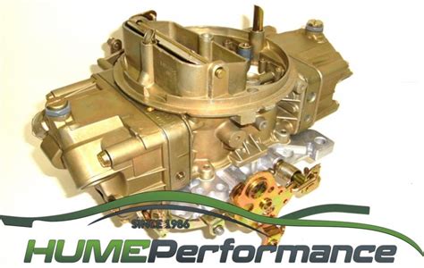 650 CFM Holley Double Pumper M/Choke Carburettor Reco - Hume Performance